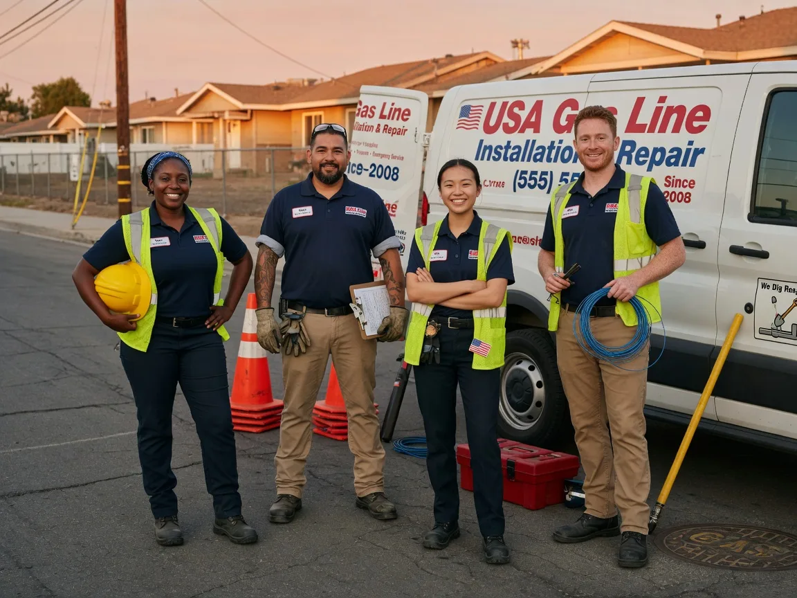 Gas Line Installation company in Delcambre, LA